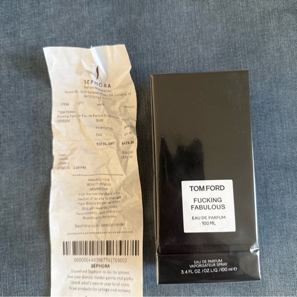 Tom Ford fucking faboulos Black Eau de Parfum